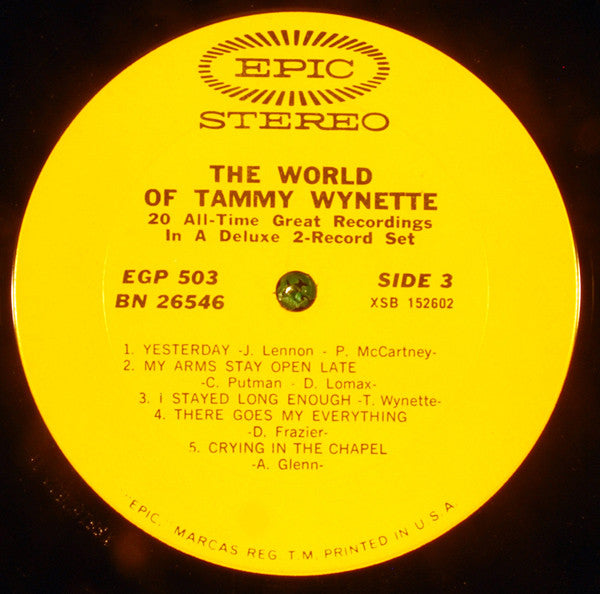 The World Of Tammy Wynette - secondary