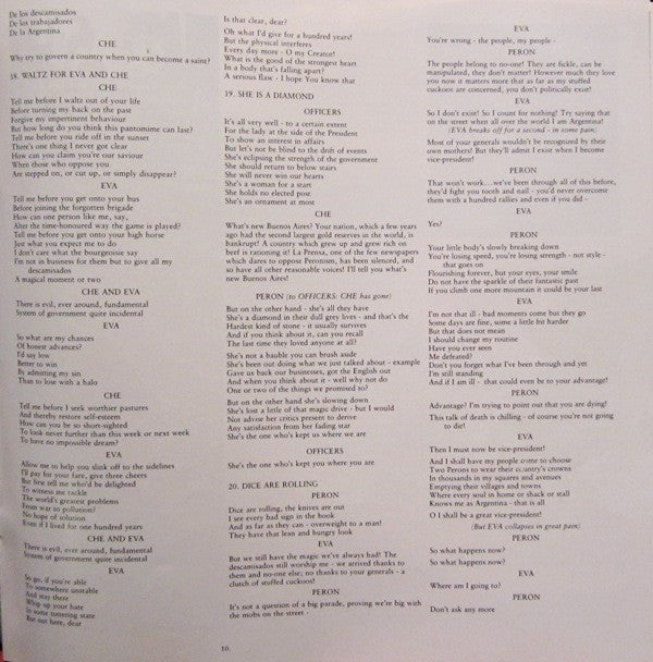 Andrew Lloyd Webber, Tim Rice - Evita: Premiere American Recording