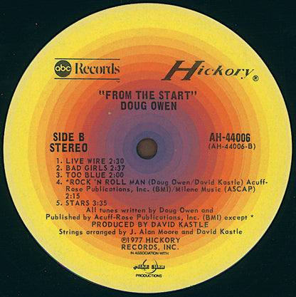Doug Owen - From The Start