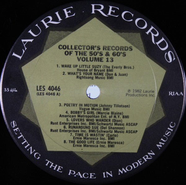Collector's Records Of The 50's And 60's Vol. 13 - secondary