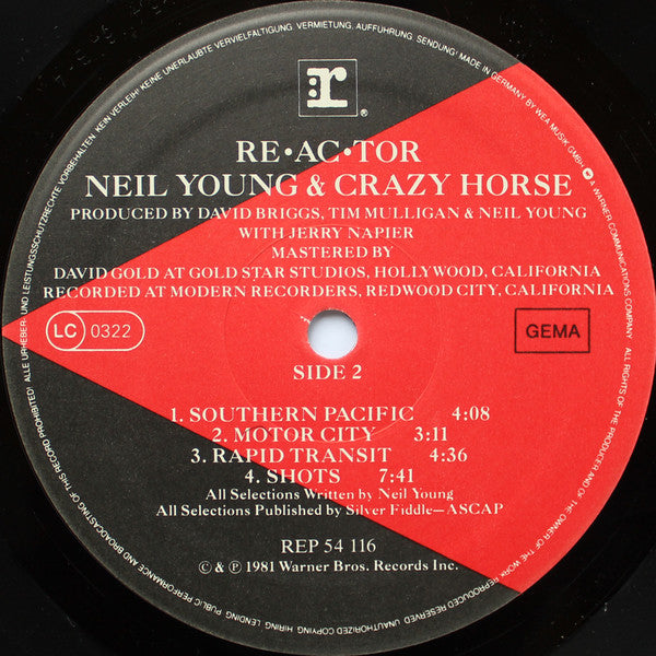 Neil Young, Crazy Horse - Reactor
