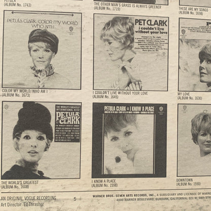 Petula Clark's Greatest Hits, Vol. 1 - secondary