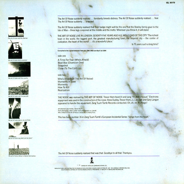 (Who's Afraid Of?) The Art Of Noise - secondary