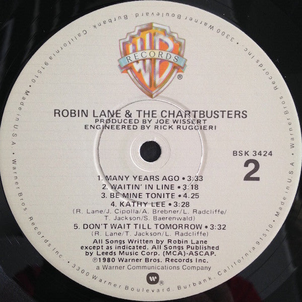 Robin Lane & The Chartbusters - secondary