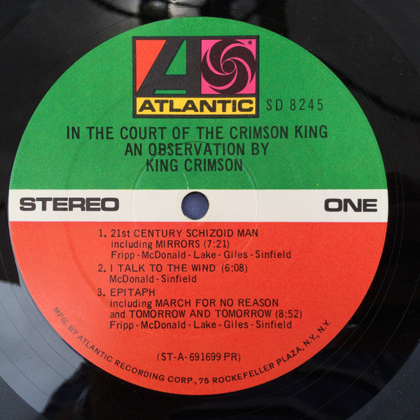 In The Court Of The Crimson King (An Observation By King Crimson) - secondary