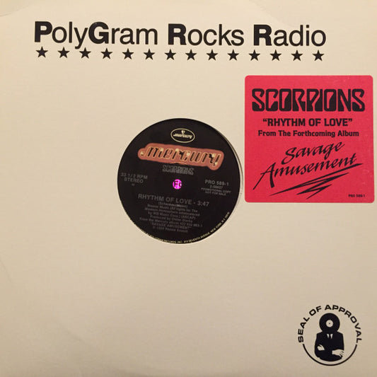 12": Scorpions - Rhythm Of Love