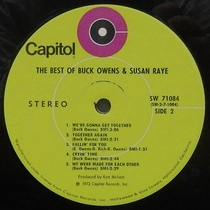 The Best Of Buck Owens & Susan Raye - secondary