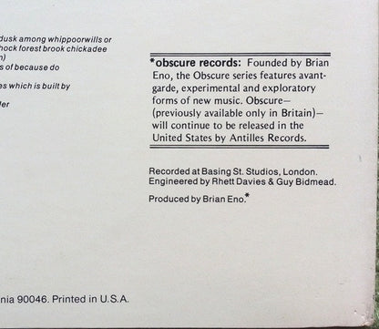 Voices And Instruments - secondary