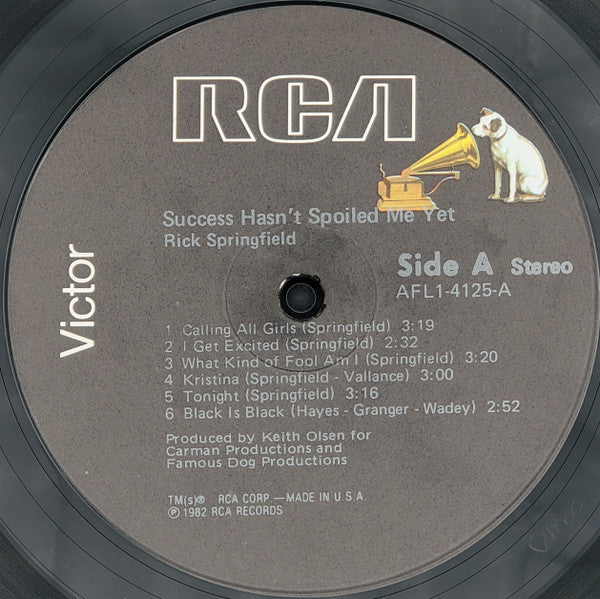 Success Hasn't Spoiled Me Yet - secondary