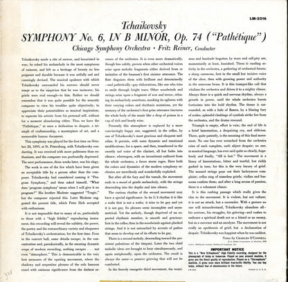 Pathétique Symphony - secondary