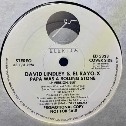 Never Knew Her / Papa Was A Rolling Stone - primary