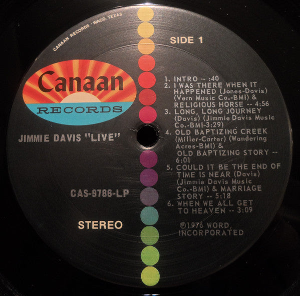 Jimmie Davis - Live!