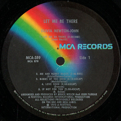 Let Me Be There - secondary