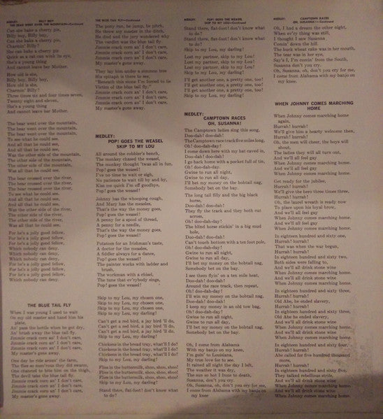 Folk Songs Sing Along With Mitch - secondary
