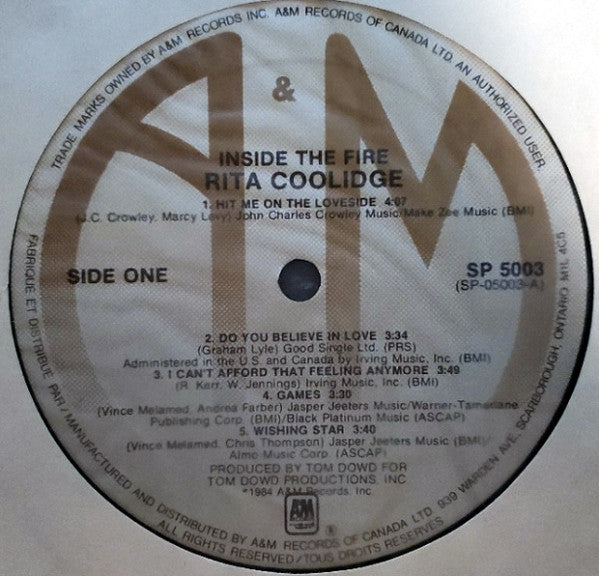Inside The Fire - secondary