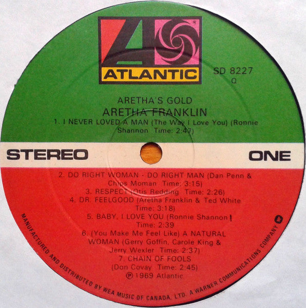 Aretha's Gold - secondary