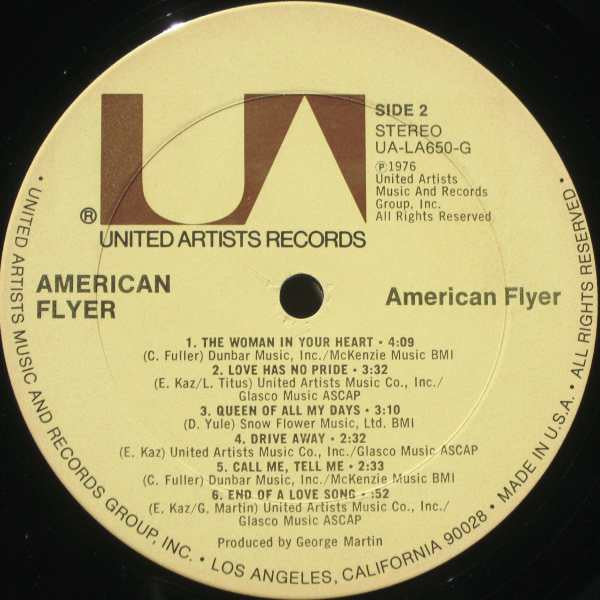 American Flyer - secondary