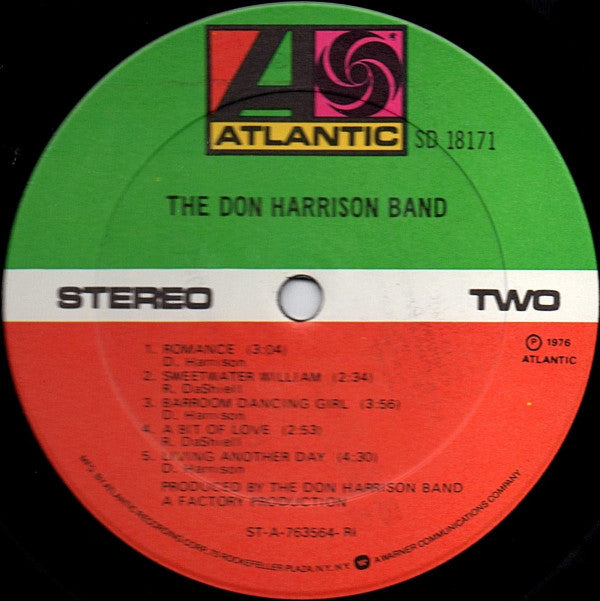 The Don Harrison Band - The Don Harrison Band