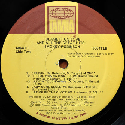 Blame It On Love & All The Great Hits - secondary