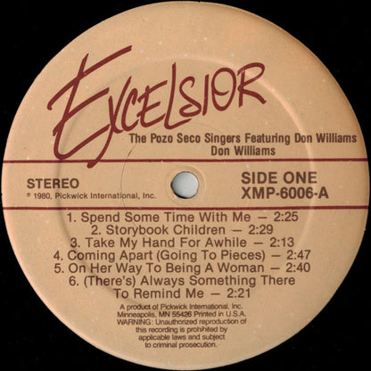Pozo Seco, Don Williams - The Pozo Seco Singers Featuring Don Williams