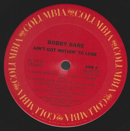 Ain't Got Nothin' To Lose - secondary