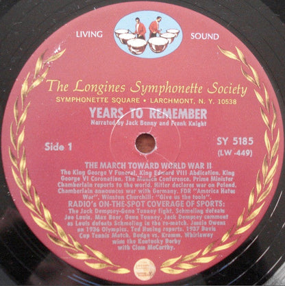 The Years To Remember... - secondary