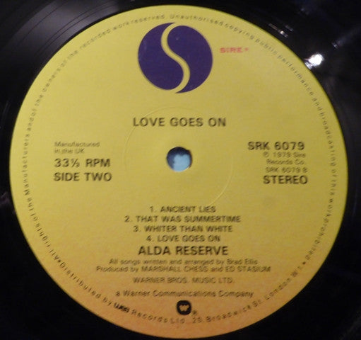 Alda Reserve - Love Goes On