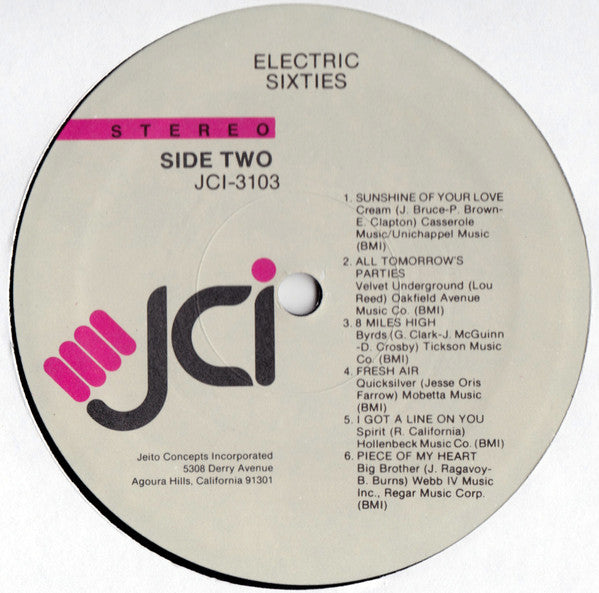 Electric Sixties - secondary