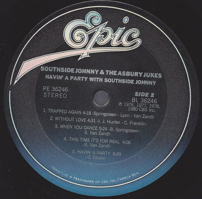 Havin' A Party With Southside Johnny - secondary