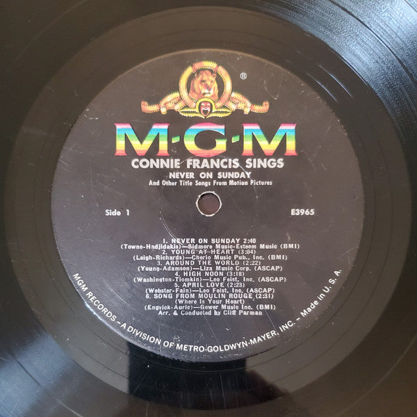 Connie Francis - Never On Sunday