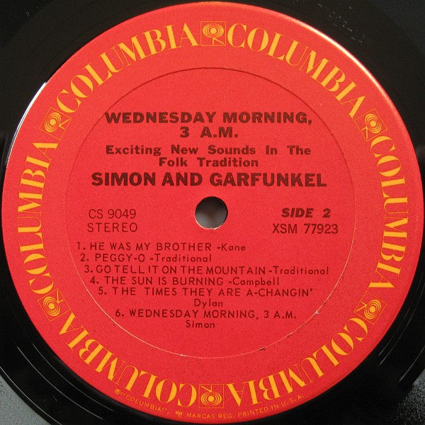 Simon & Garfunkel - Wednesday Morning, 3 A.M.