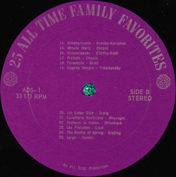 25 All Time Family Favorites - secondary