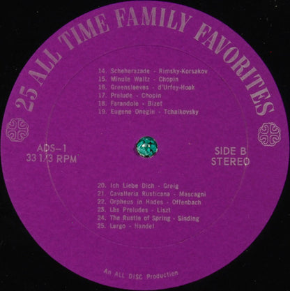 25 All Time Family Favorites - secondary