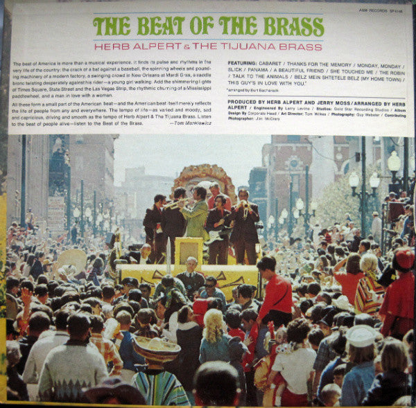 Herb Alpert & The Tijuana Brass - The Beat Of The Brass