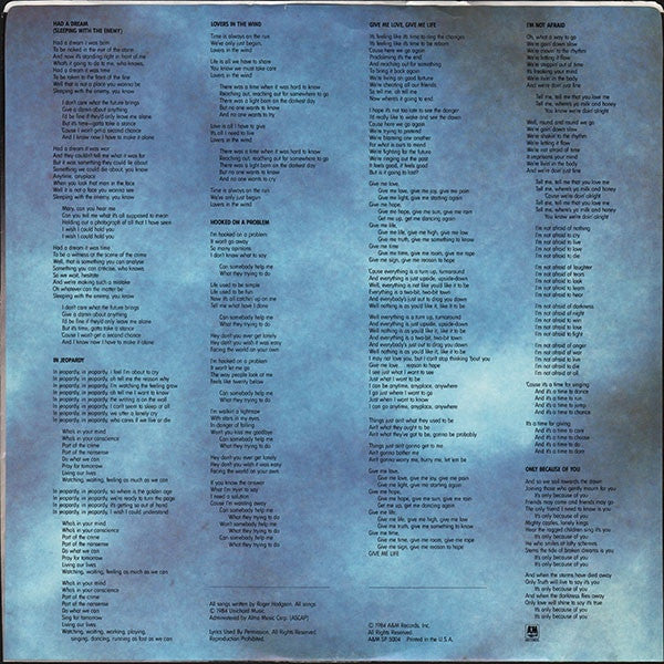 In The Eye Of The Storm - secondary