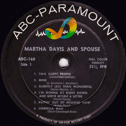 Martha Davis And Spouse - Martha Davis And Spouse