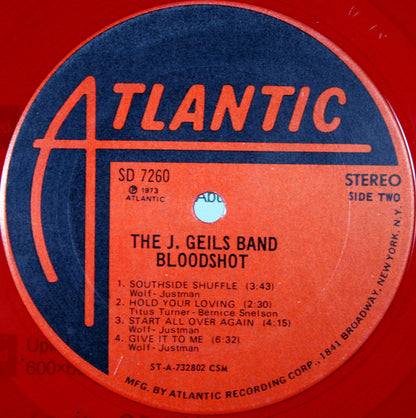 The J. Geils Band - Bloodshot