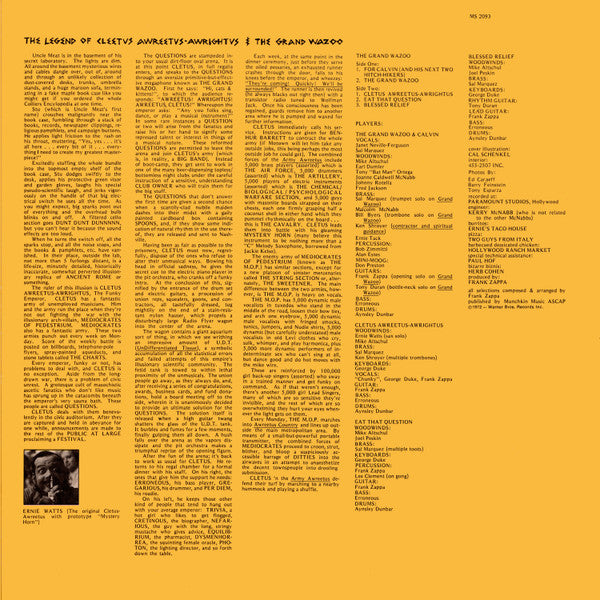 The Grand Wazoo - secondary