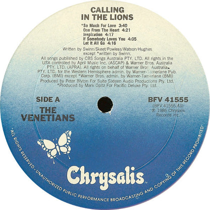 The Venetians - Calling In The Lions