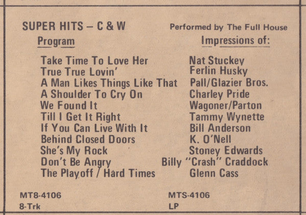 Super Hits - Country & Western - secondary