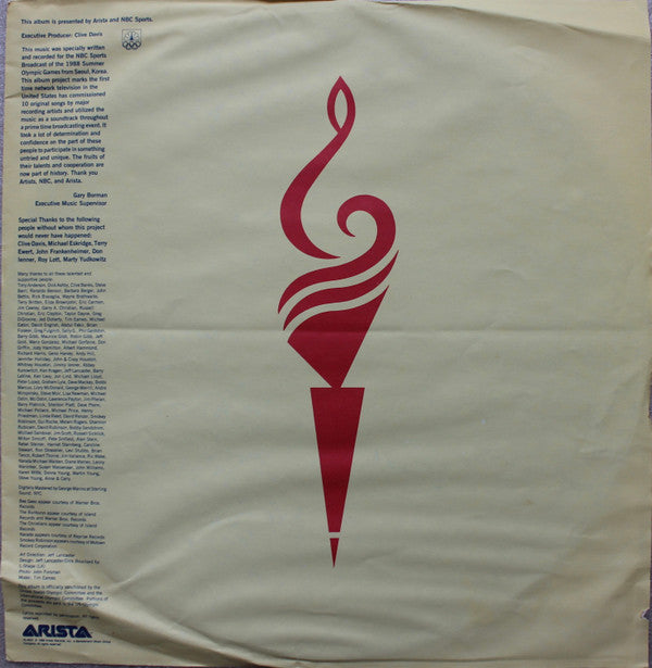 Various - 1988 Summer Olympics Album: One Moment In Time