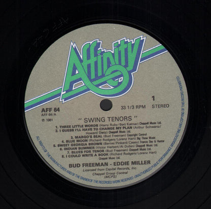 Bud Freeman, Eddie Miller - Swinging Tenors