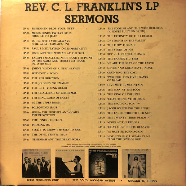 Reverend C.L. Franklin - The Twenty Third Psalm