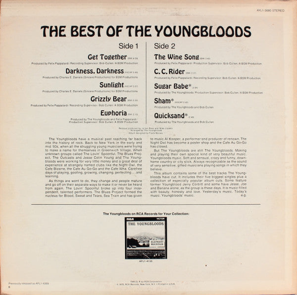 The Best Of The Youngbloods - secondary