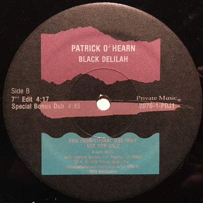 Patrick O'Hearn - Black Delilah / Journey To Yoroba
