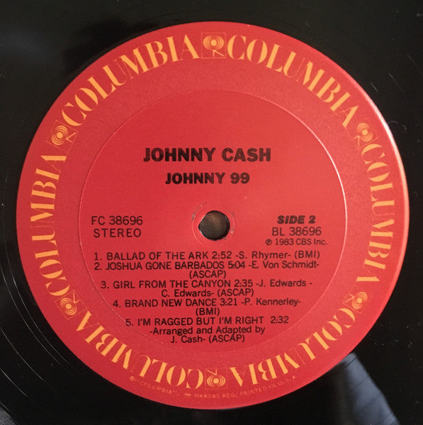 Johnny 99 - secondary