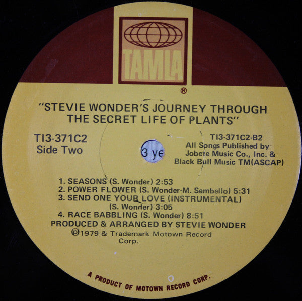 Stevie Wonder - Journey Through The Secret Life Of Plants