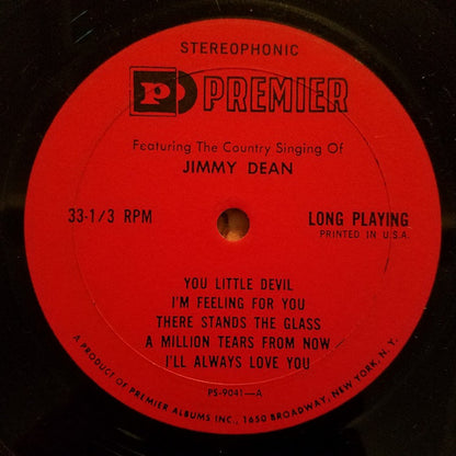 Featuring The Country Singing Of Jimmy Dean - secondary