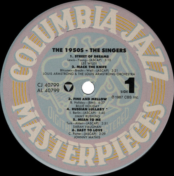 The 1950's -The Singers - secondary