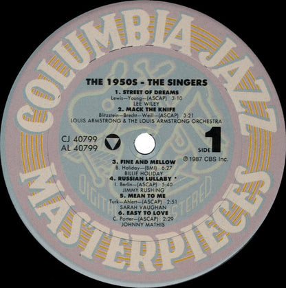 The 1950's -The Singers - secondary